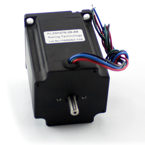 NEMA23 282 oz/in 3A 1/4″ Single Shaft Stepper Motor 0.9 Degree/step  (KL23H276-30-4AM)