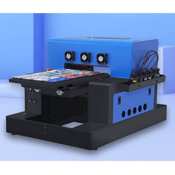A3 Flatbed UV Printer for Cylindrical Signs Glass Metal 3D Rotation  Embossed